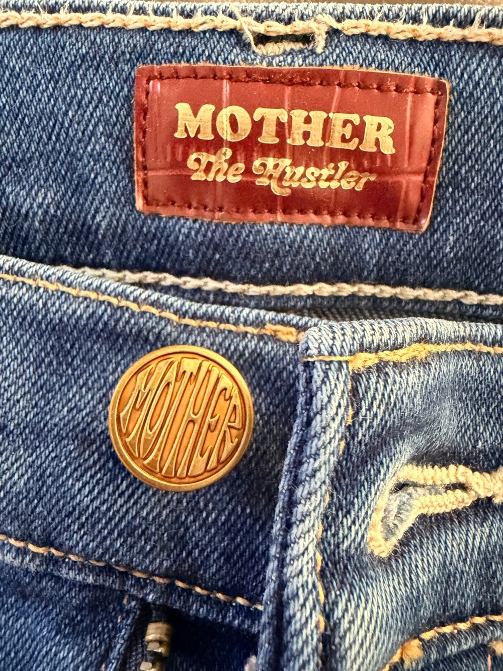 Mother - The Hustler Ankle Jeans - Size 28 - Side Gig Wash - 27” inseam - Picture 4 of 13